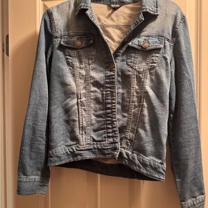 Buffalo David Bitton Light Blue Denim Jean Jacket